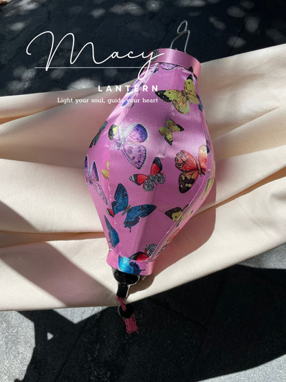 Hoi An Waterproof Floral Lantern, 35cm Fabric 8